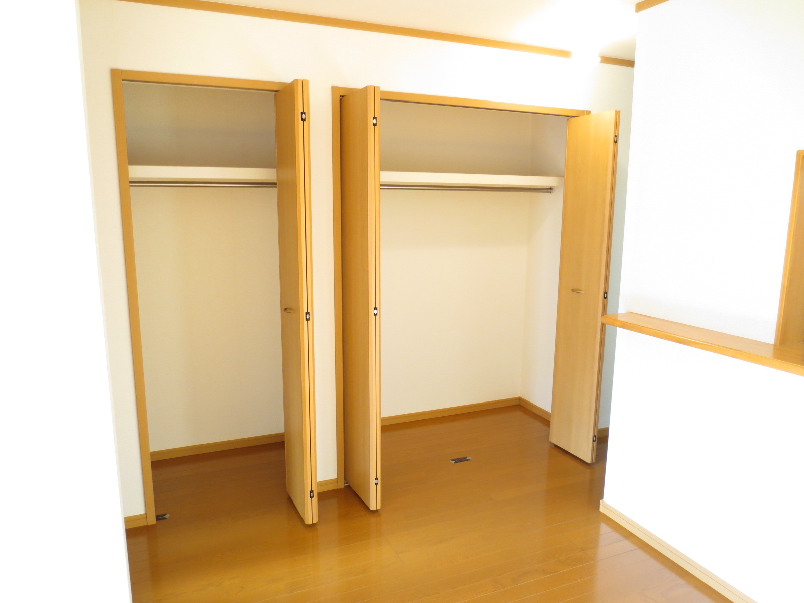 Receipt. It is a closet of LDK. Closet Thank a total of three plants!