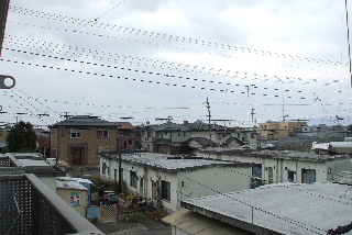 View. View from the balcony.