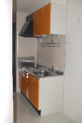 Kitchen. Color scheme is the stylish kitchen.