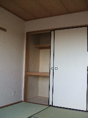 Receipt. Closet Japanese-style room