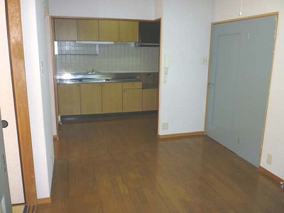 Living and room. Living is