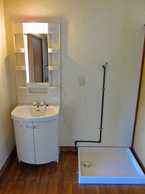 Washroom. Wash basin