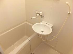 Bath. With bathroom dryer