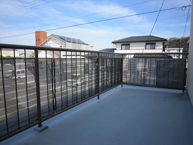 Balcony. The second floor of the balcony.