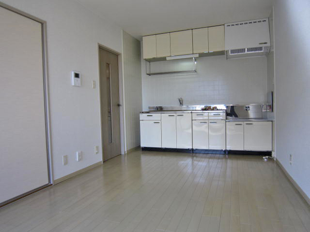 Living and room. Living is. (Taken from the balcony side)