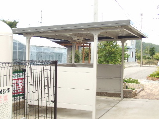 Other common areas. Okay on a rainy day in the Covered parking lot.