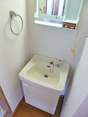 Washroom. Wash basin