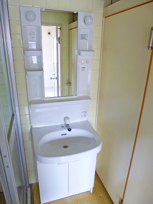 Washroom. Wash basin