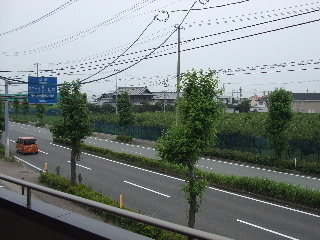 View. Is the view from the balcony.