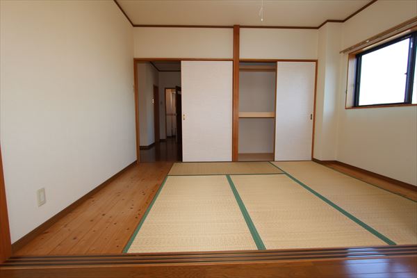 Living and room. Closet of Japanese-style room.