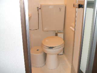 Toilet. Bath was clean ・ toilet