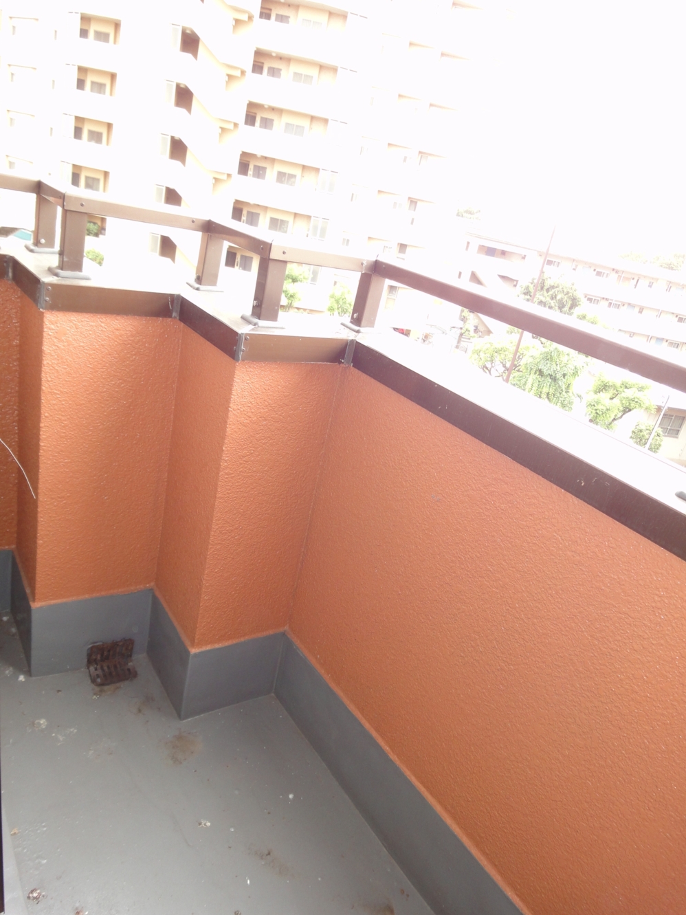 Balcony. The fourth floor of so view ・ Good per sun!