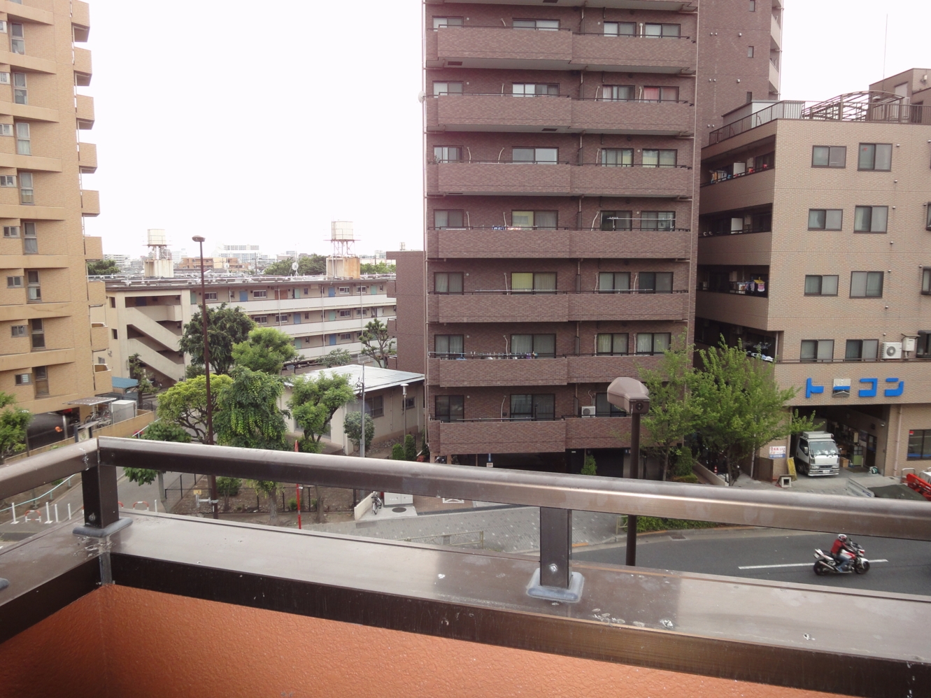 View. View from the fourth floor