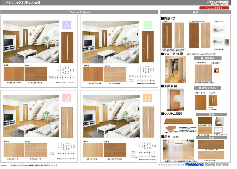 Other Equipment. Joinery manufactured by Panasonic