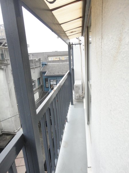 Balcony. Covered balcony