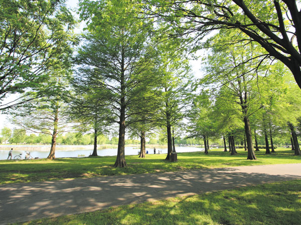 Surrounding environment. Metropolitan Tonerikoen (walk 22 minutes ・ About 1750m)