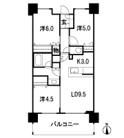 Floor: 3LDK, occupied area: 62.62 sq m, Price: 29,700,000 yen, now on sale