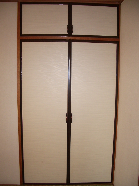 Receipt. Closet of Japanese-style