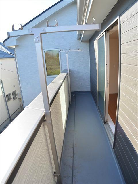 Balcony. Balcony facing south