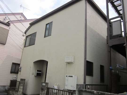 Local land photo. Shooting from the property northwest. There current state Furuya two buildings.