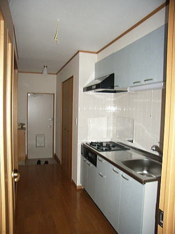 Kitchen. 2-burner stove in the kitchen