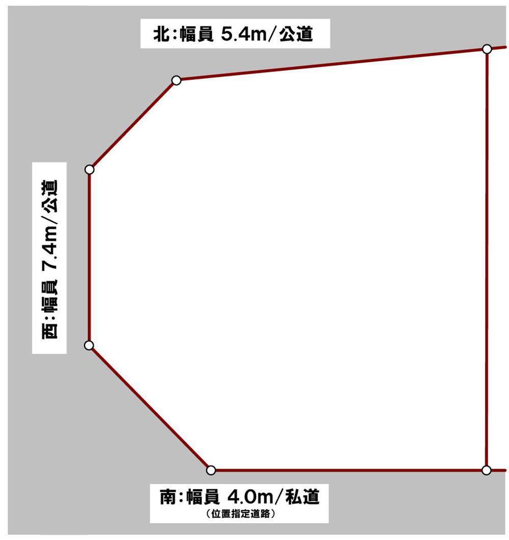 Compartment figure. 31,800,000 yen, 4LDK, Land area 86.16 sq m , Is also easy day-to-day out in the building area 86.11 sq m flat car space.