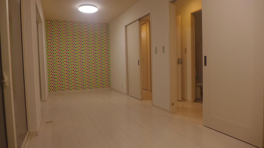 Non-living room. If you put the future partition, Possible in 2 rooms