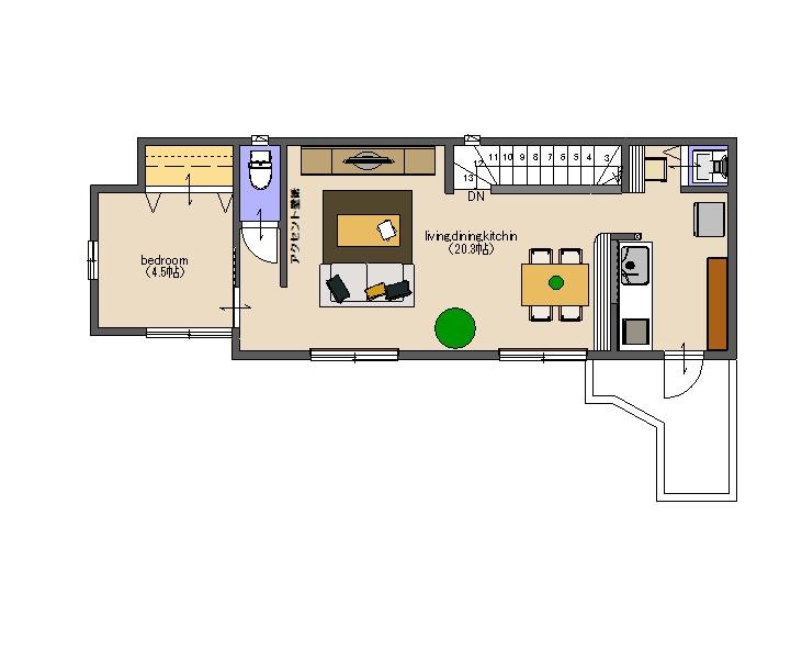 Floor plan. 34,800,000 yen, 2LDK + 2S (storeroom), Land area 108.62 sq m , Building area 101.11 sq m 2F Floor Plan