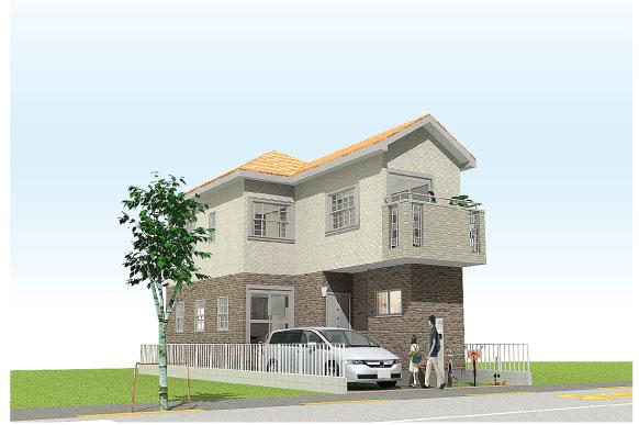 Building plan example (Perth ・ appearance). Image Perth