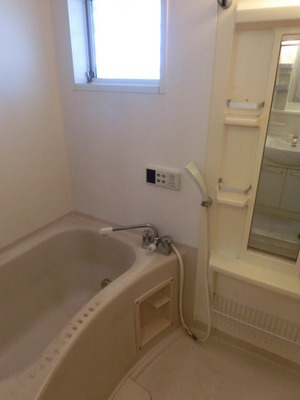 Bath. Bathroom with window