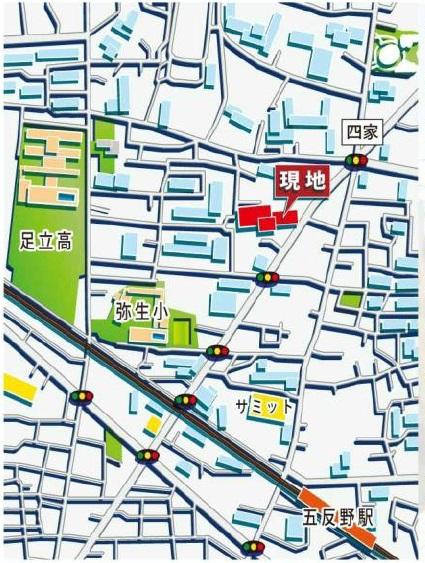 Local guide map