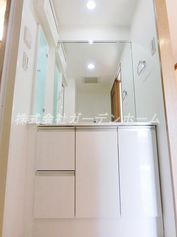 Wash basin, toilet. Renovation completed new vanity