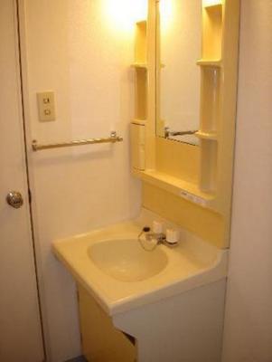 Washroom. Independent wash basin