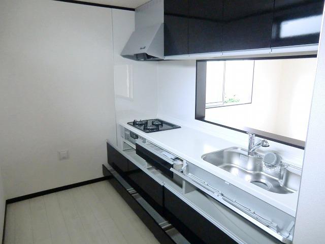 Kitchen. 5 Building adoption All slide storage. Pot was placed in the back I can take ^ ^ Child safe kitchen knife stocker