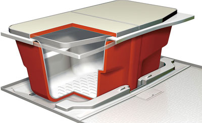 Bathing-wash room.  [Samobasu] Samobasu even hot water temperature has passed six hours does not fall only about 2 ℃. It can also reduce energy-saving effect There is also a running cost.  ※ (Ltd.) LIXIL measurements. Temperature change depends on the conditions.  (Conceptual diagram)