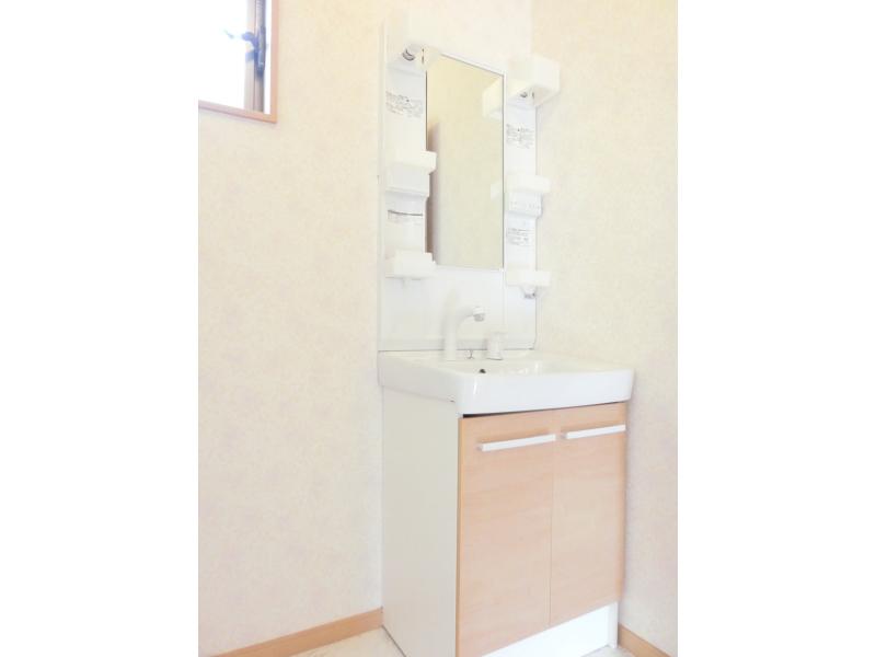 Wash basin, toilet. Bathroom vanity