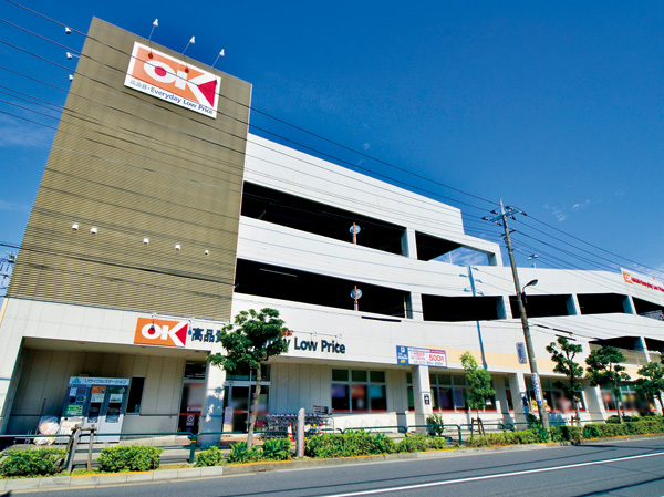 Surrounding environment. OK Store Hitotsuya store (8-minute walk / About 640m)