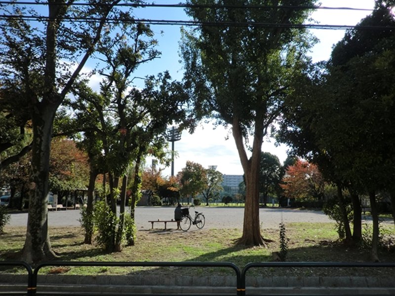 park. 630m to Metropolitan Higashiayase park (park)