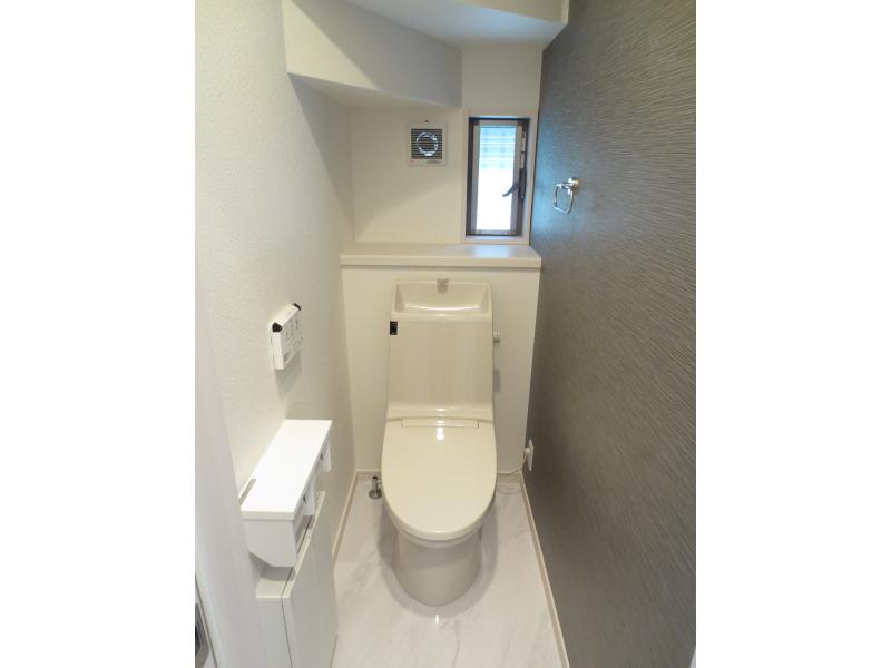 Toilet. A Building toilet