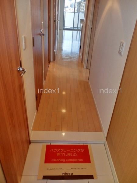 Entrance. Human sensor corresponding bright entrance