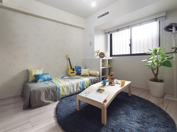 Western-style rooms that can also be used as a children's room