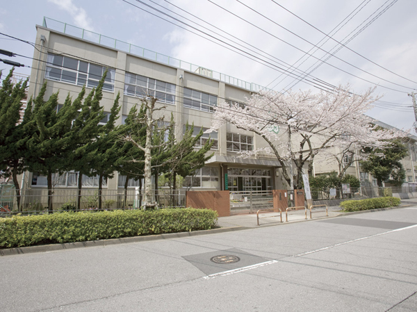 Surrounding environment. Senju eighth elementary school (about 200m)