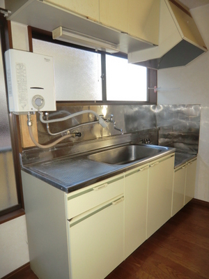 Kitchen. Two-burner stove installation Allowed spread of kitchen