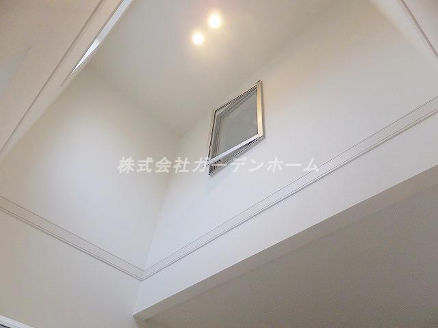 Model house photo.  ■ Open-minded My home with atrium ■