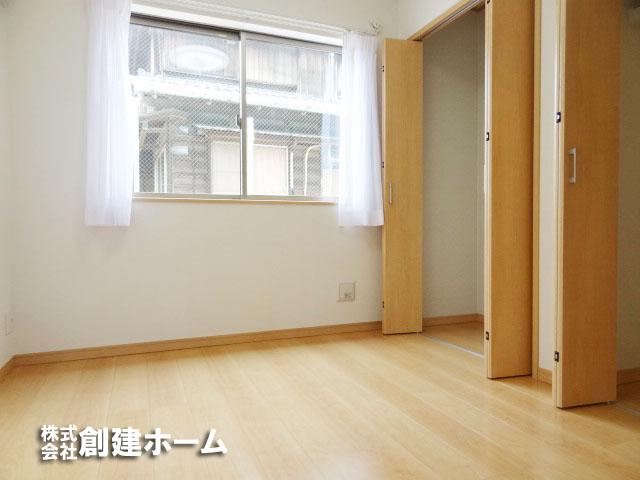 Non-living room. Living room with a large storage