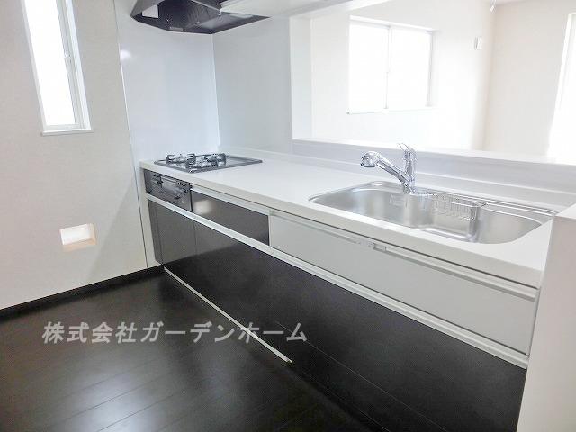 Model house photo. Stylish kitchen !! of face-to-face kitchen (model house)