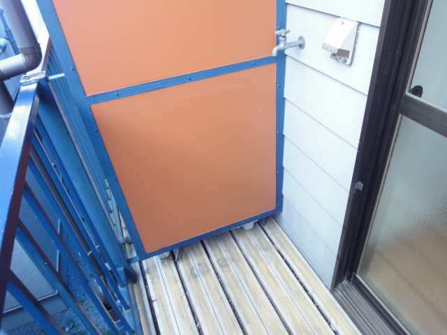 Balcony. Laundry Area is here!