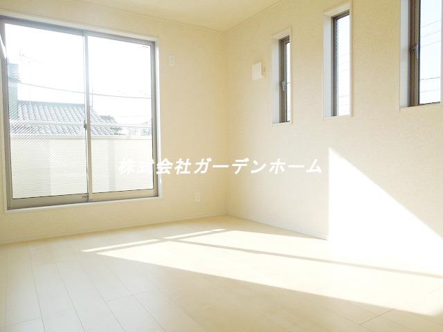 Model house photo. Bright living room