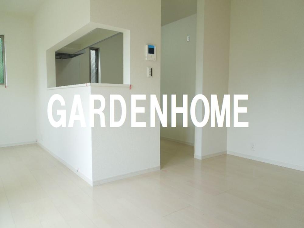 Model house photo. Large living