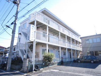 Building appearance. Toneri 10-minute walk from the liner "Yazaike Station"